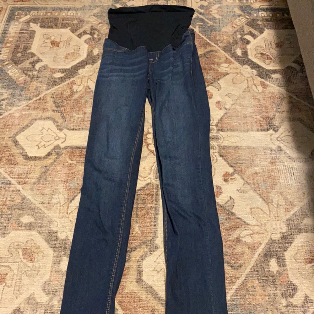 1822 Avah Maternity Cuffed Skinny Jean
